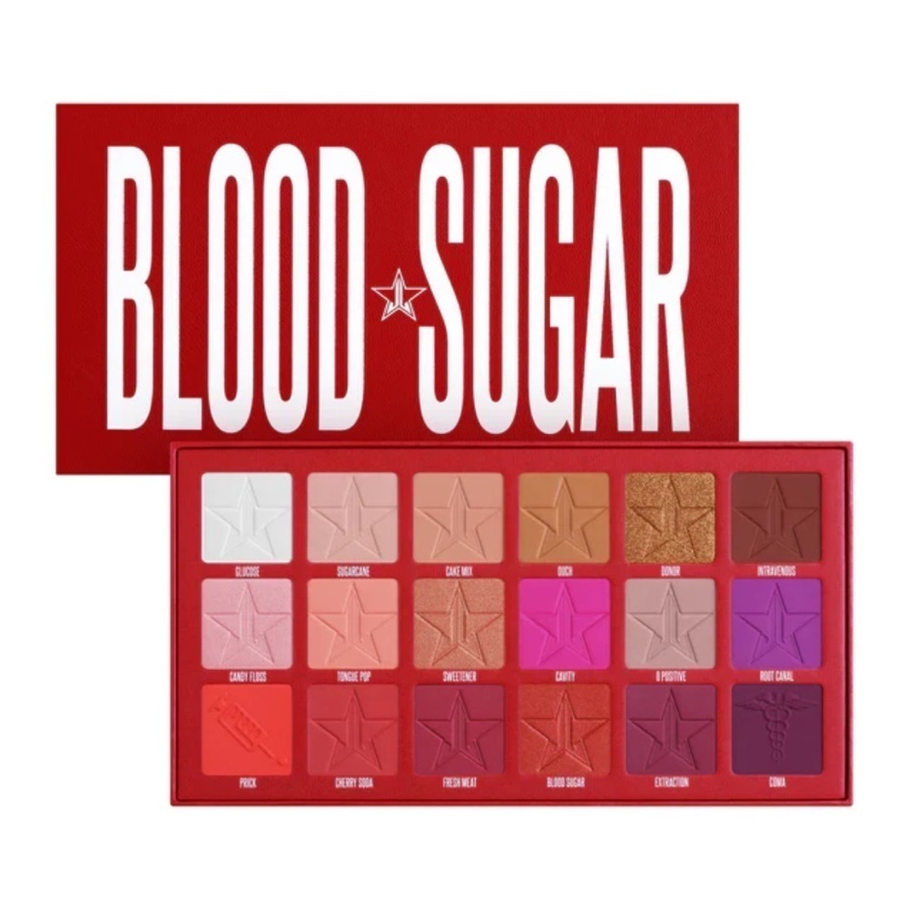 JEFFREE STAR BLOOD SUGAR EYESHADOW PALETTE NIB